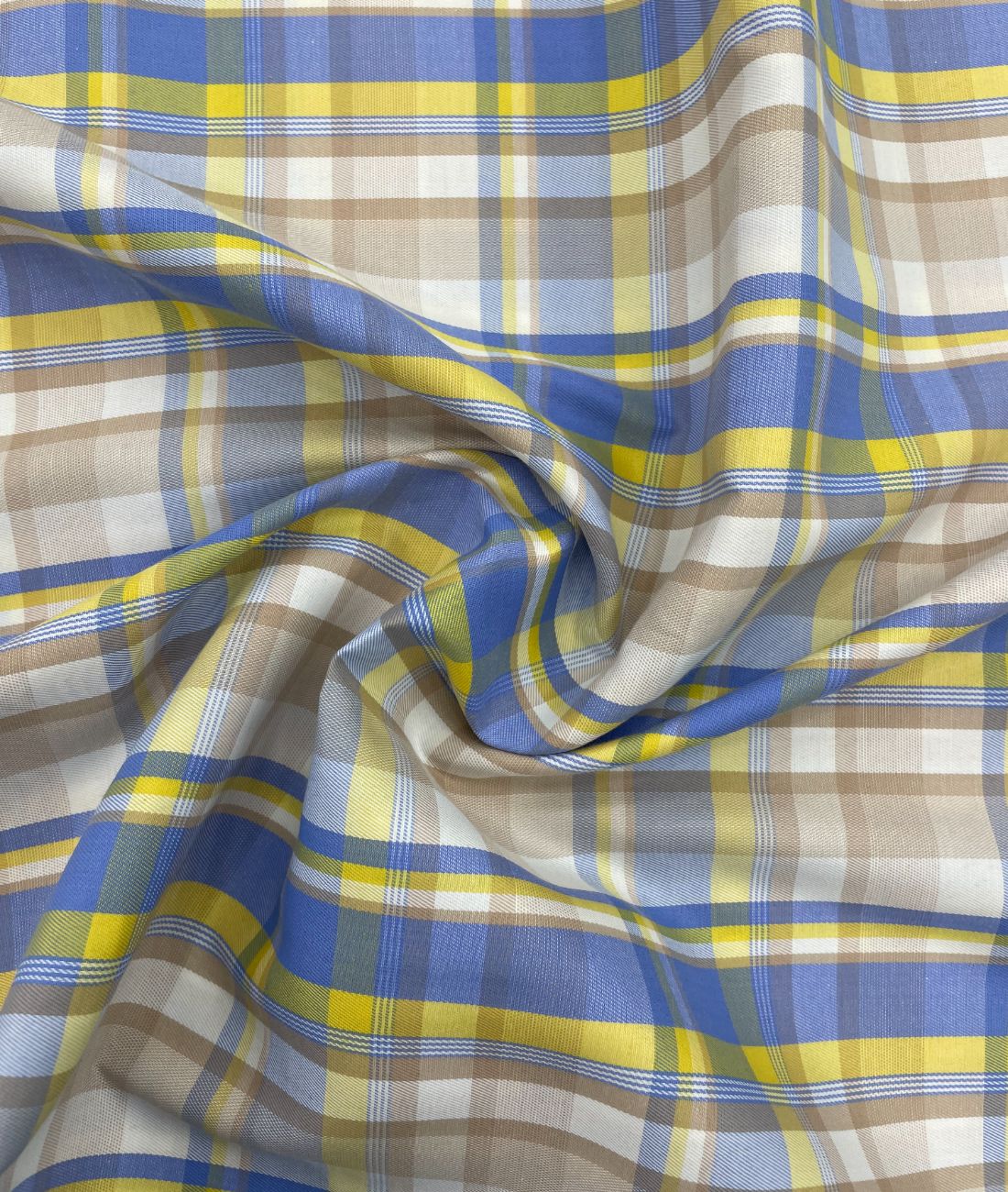Arvind Premium Cotton Checks Fabrics for Shirt - Tepchi Men