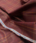 Arvind Thin Checks Luxury Cotton Fabric for Men's Shirt - Tepchi Men