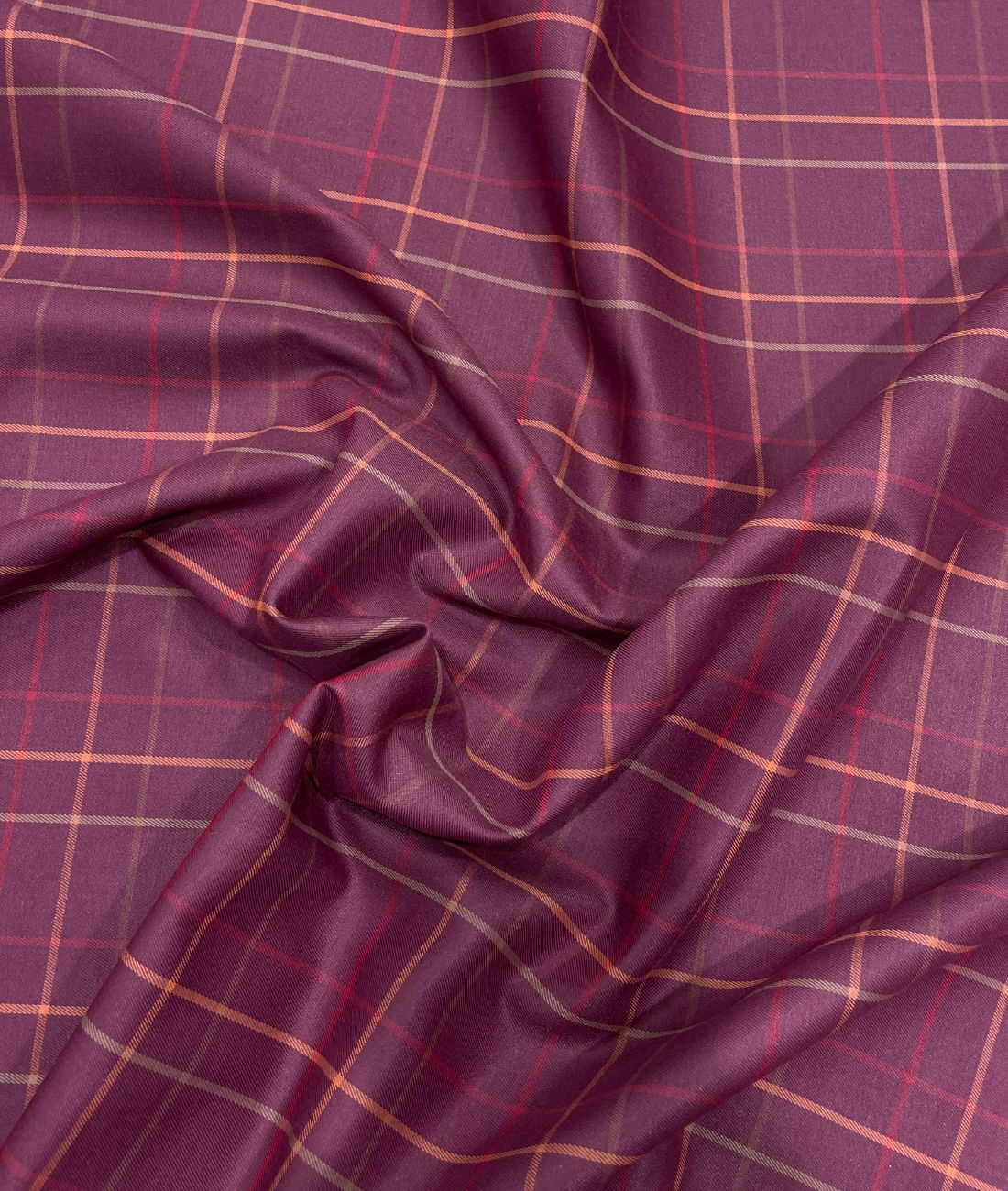 Arvind Thin Checks Luxury Cotton Fabric for Men's Shirt - Tepchi Men