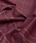Arvind Thin Checks Luxury Cotton Fabric for Men's Shirt - Tepchi Men