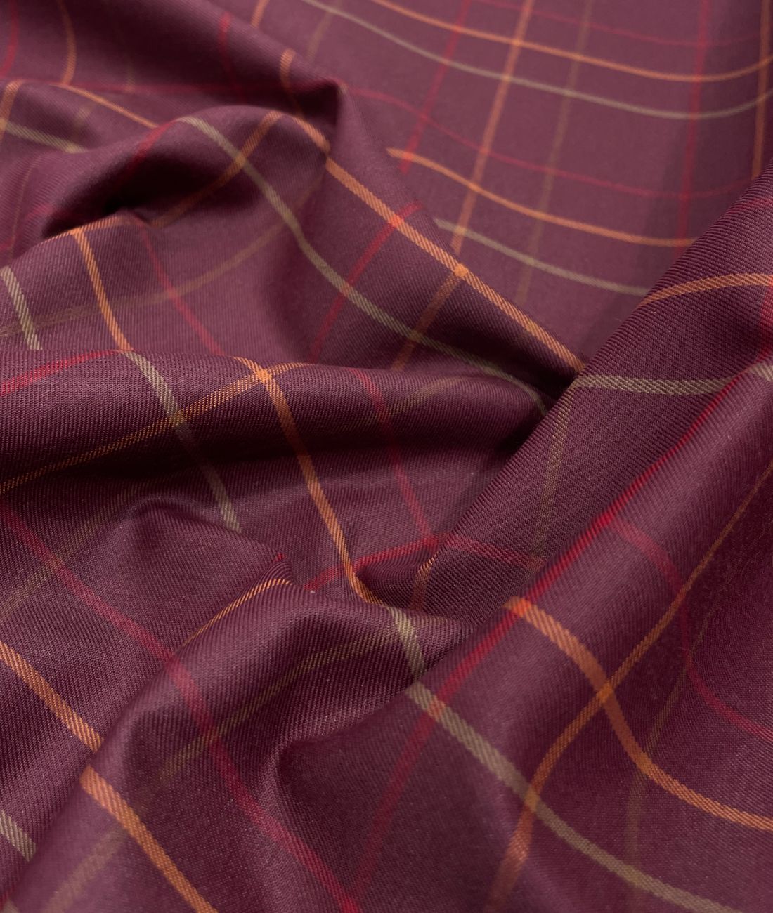 Arvind Thin Checks Luxury Cotton Fabric for Men's Shirt - Tepchi Men