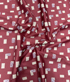 Arvind Tresca Graffiti Printed Luxury Giza Cotton Fabric for Men's Shirt - Tepchi Men