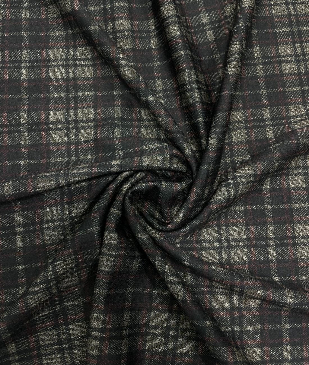 Augustus Luxury Checks Stretchable Suiting Fabric for Suits & Blazers - Tepchi Men