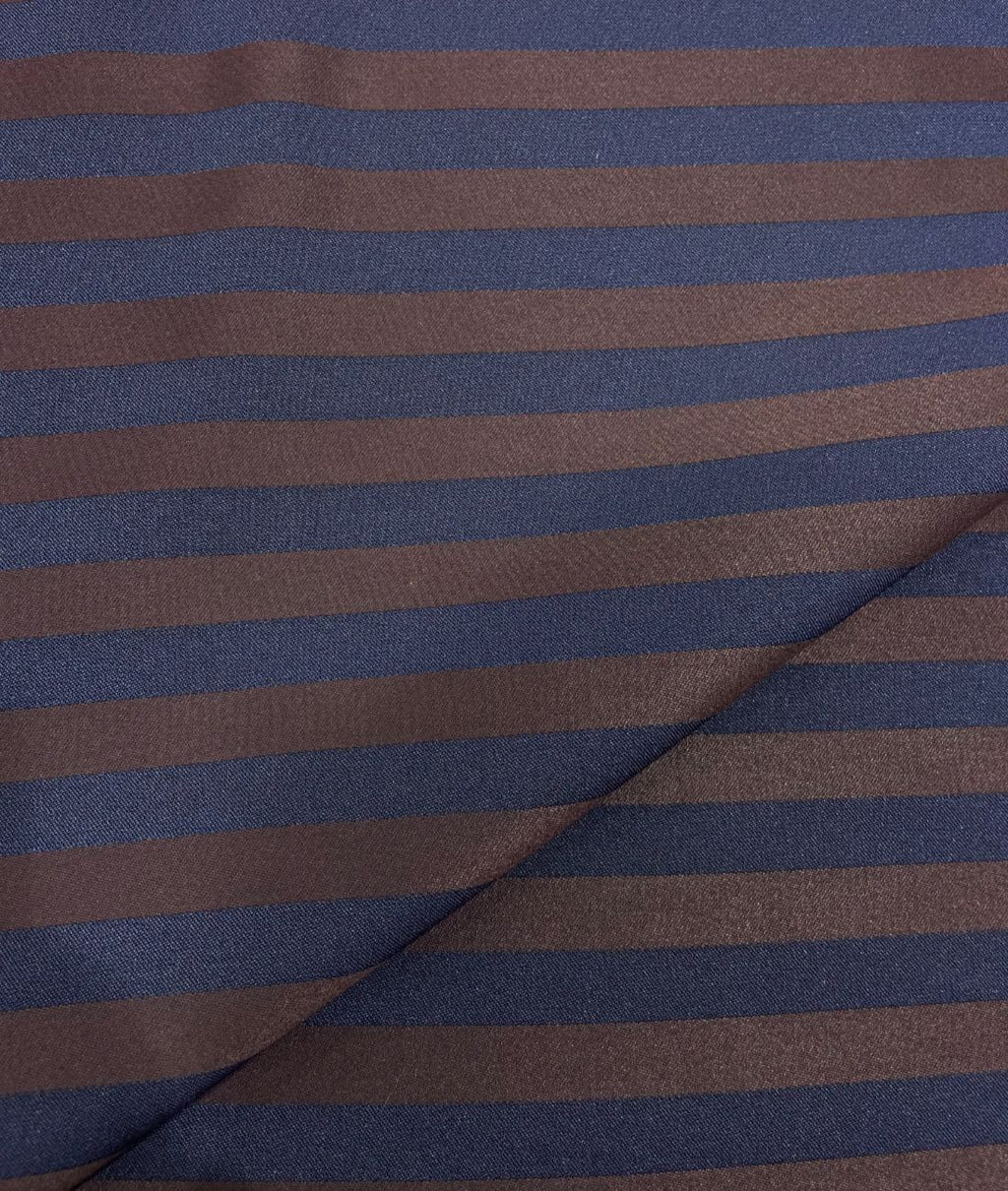 Augustus Luxury Stripe Blue & Wine Stretchable Fabric for Suit & Blazer - Tepchi Men