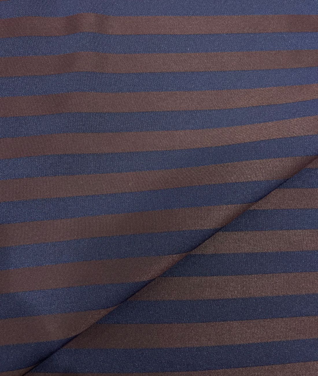 Augustus Luxury Stripe Blue & Wine Stretchable Fabric for Suit & Blazer - Tepchi Men