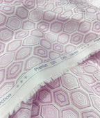 Birla Century Lavender Abstract Printed Luxury 2Ply Giza Cotton Fabric for Men's Shirt - Tepchi Men