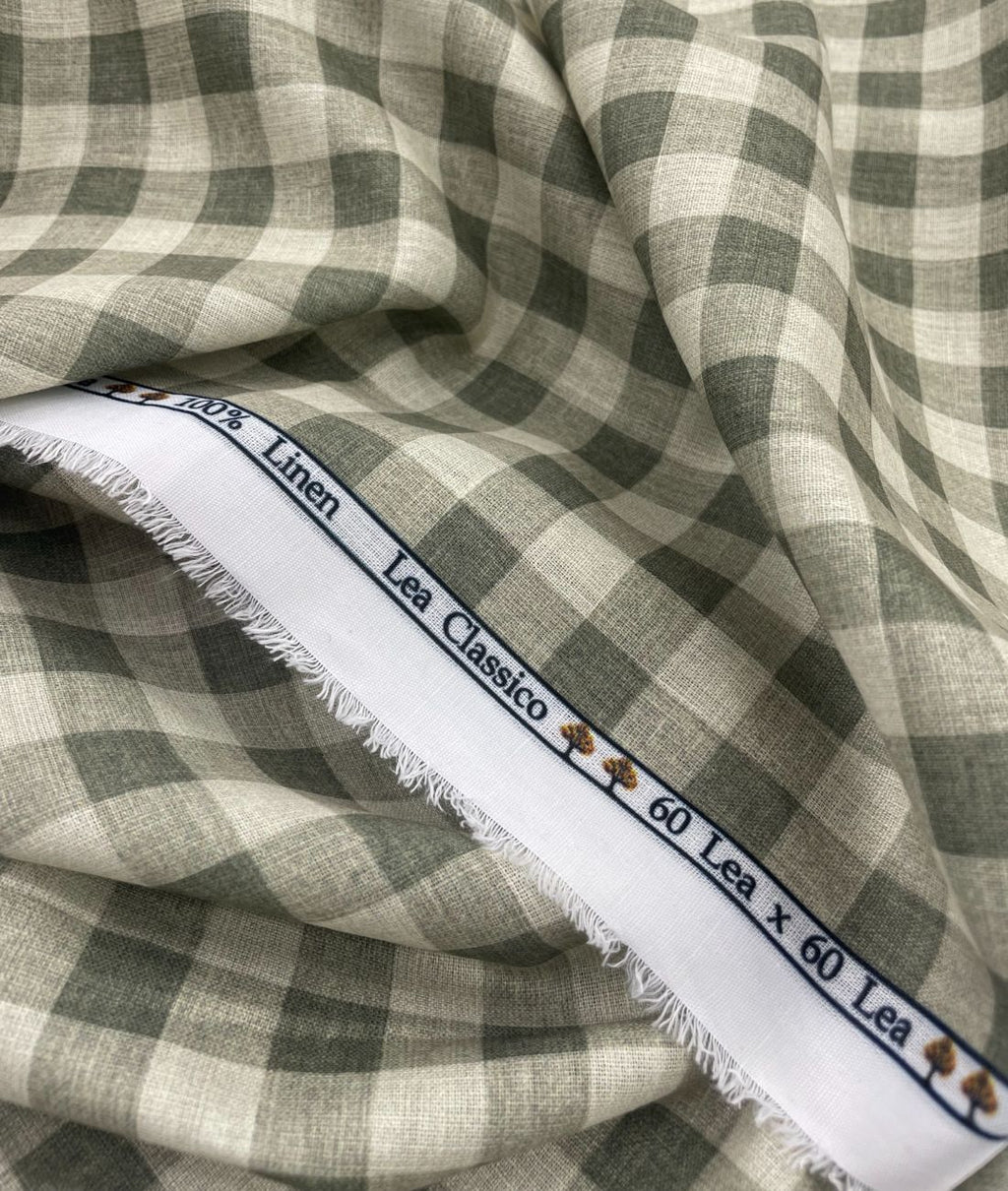 Blocks Patterned Linen Fabric for Shirt & Kurta - Tepchi Men