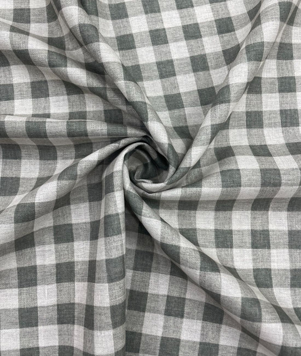 Blocks Patterned Linen Fabric for Shirt & Kurta - Tepchi Men
