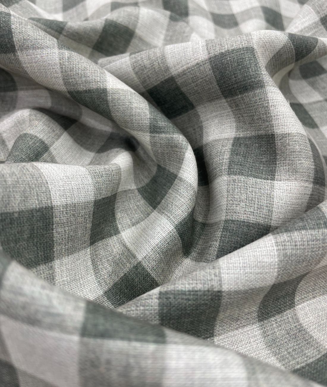 Blocks Patterned Linen Fabric for Shirt & Kurta - Tepchi Men