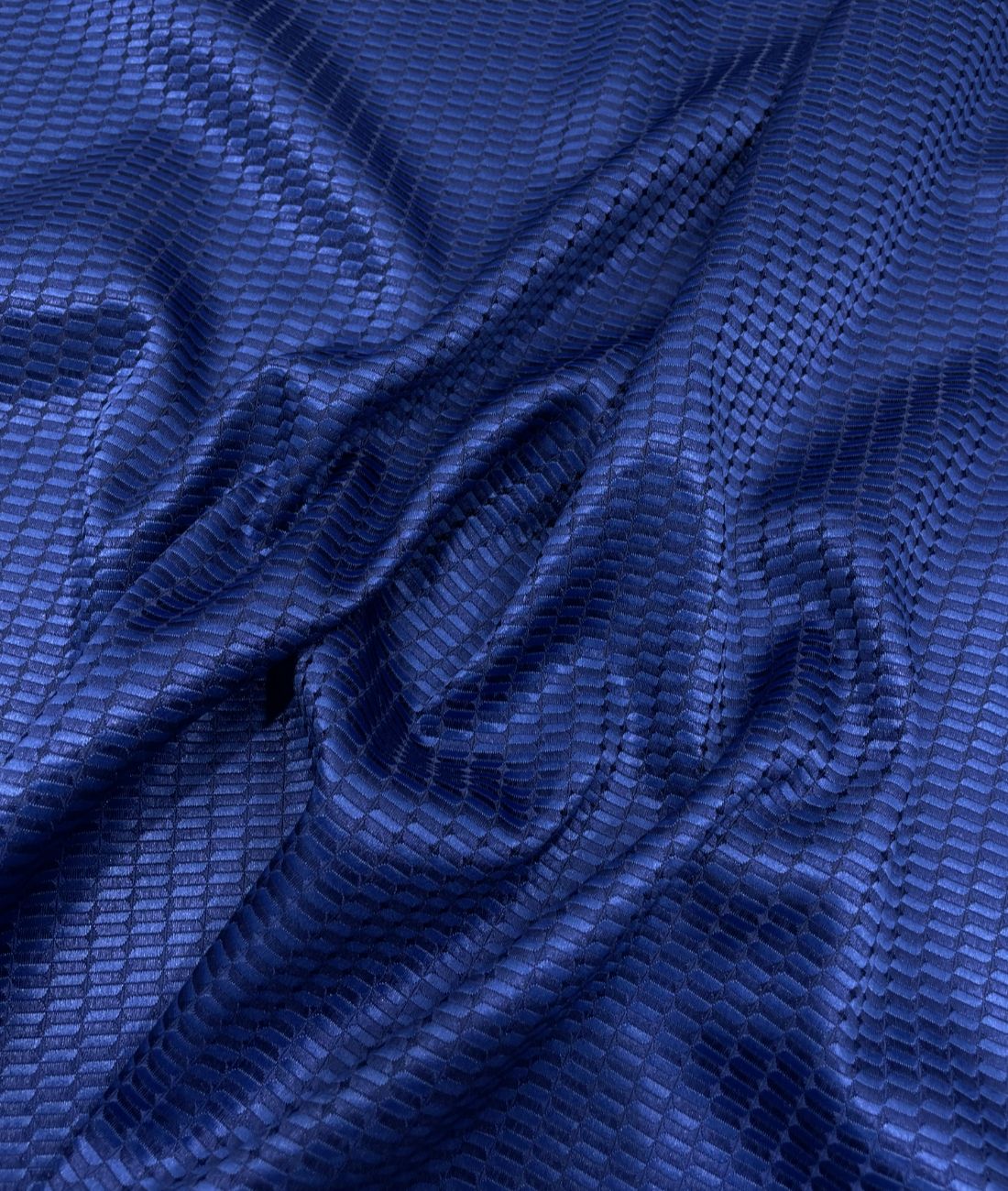 Blue Designer Suiting Fabric - Tepchi Men