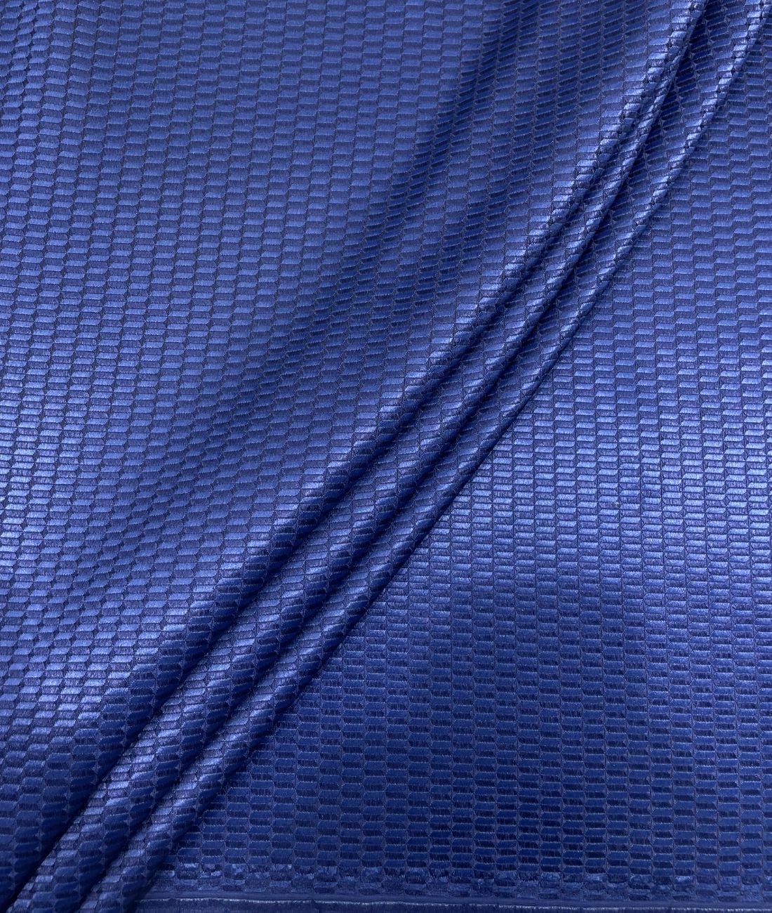 Blue Designer Suiting Fabric - Tepchi Men