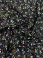 Brunello Ferragamo Floral Dark Print Giza Cotton Fabric - Tepchi Men