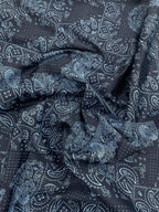 Brunello Ferragamo Italian Paisley Printed Luxury Giza Cotton Fabric - Tepchi Men