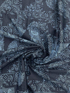 Brunello Ferragamo Italian Paisley Printed Luxury Giza Cotton Fabric - Tepchi Men
