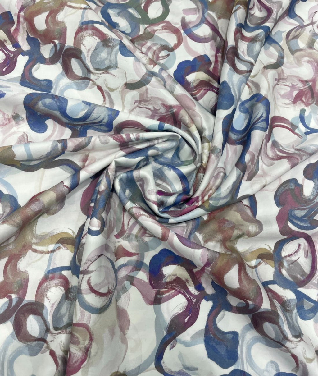 Burgoyne Exotic Printed Luxury Giza Cotton Fabric - Tepchi Men