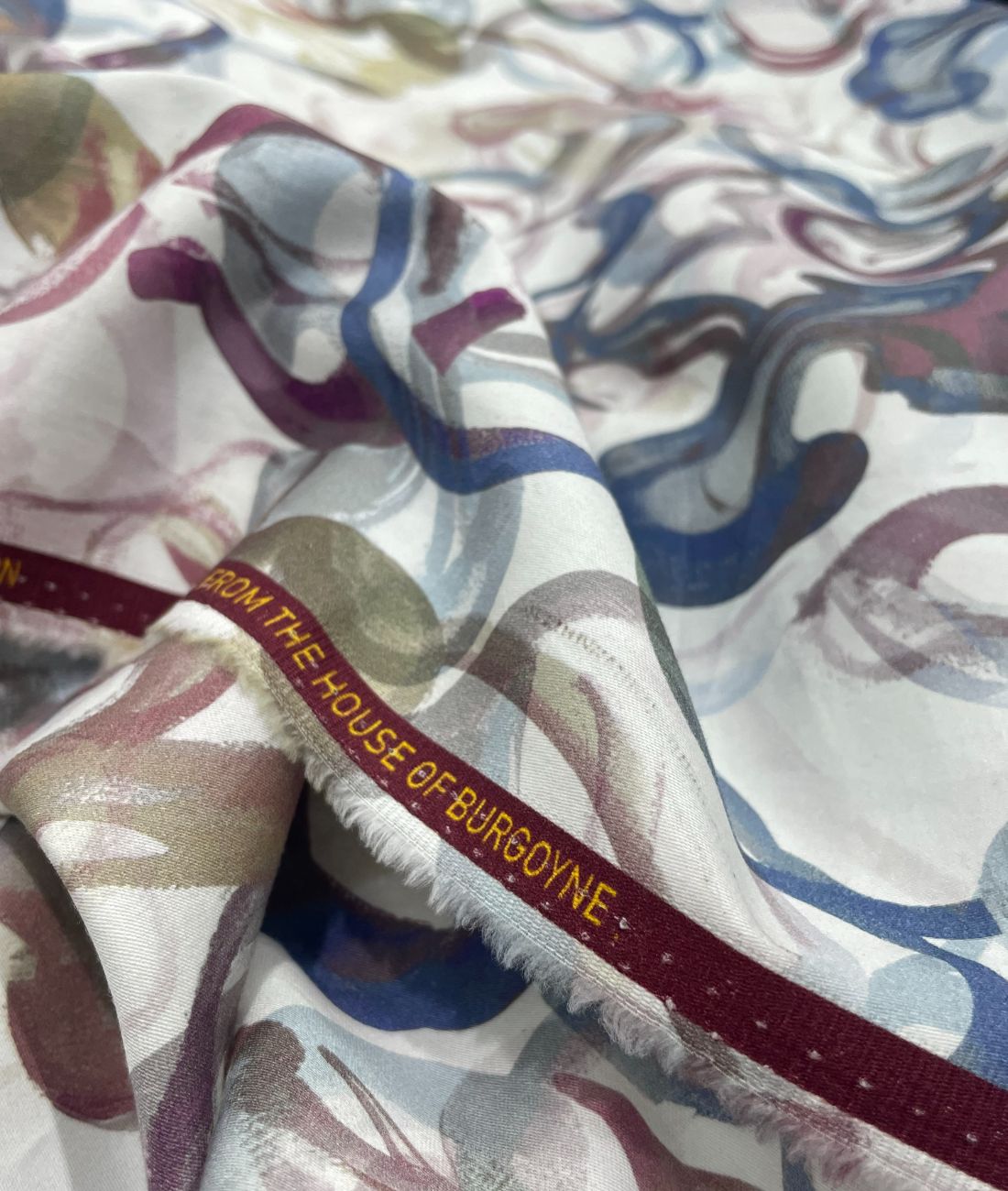 Burgoyne Exotic Printed Luxury Giza Cotton Fabric - Tepchi Men