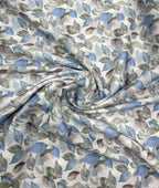 Burgoyne Floral Print Premium Giza Cotton Fabric for Men's Shirt - Tepchi Men