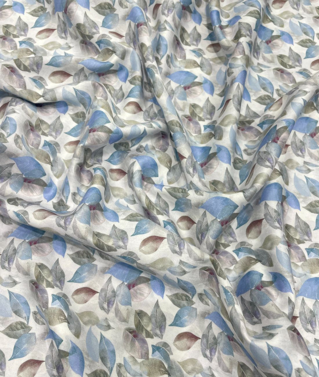 Burgoyne Floral Print Premium Giza Cotton Fabric for Men's Shirt - Tepchi Men