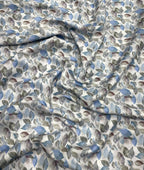 Burgoyne Floral Print Premium Giza Cotton Fabric for Men's Shirt - Tepchi Men