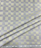 Burgoyne Luxury Blocks Checks Pattern Giza Cotton Fabric for Men's Shirt - Tepchi Men