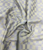 Burgoyne Luxury Blocks Checks Pattern Giza Cotton Fabric for Men's Shirt - Tepchi Men