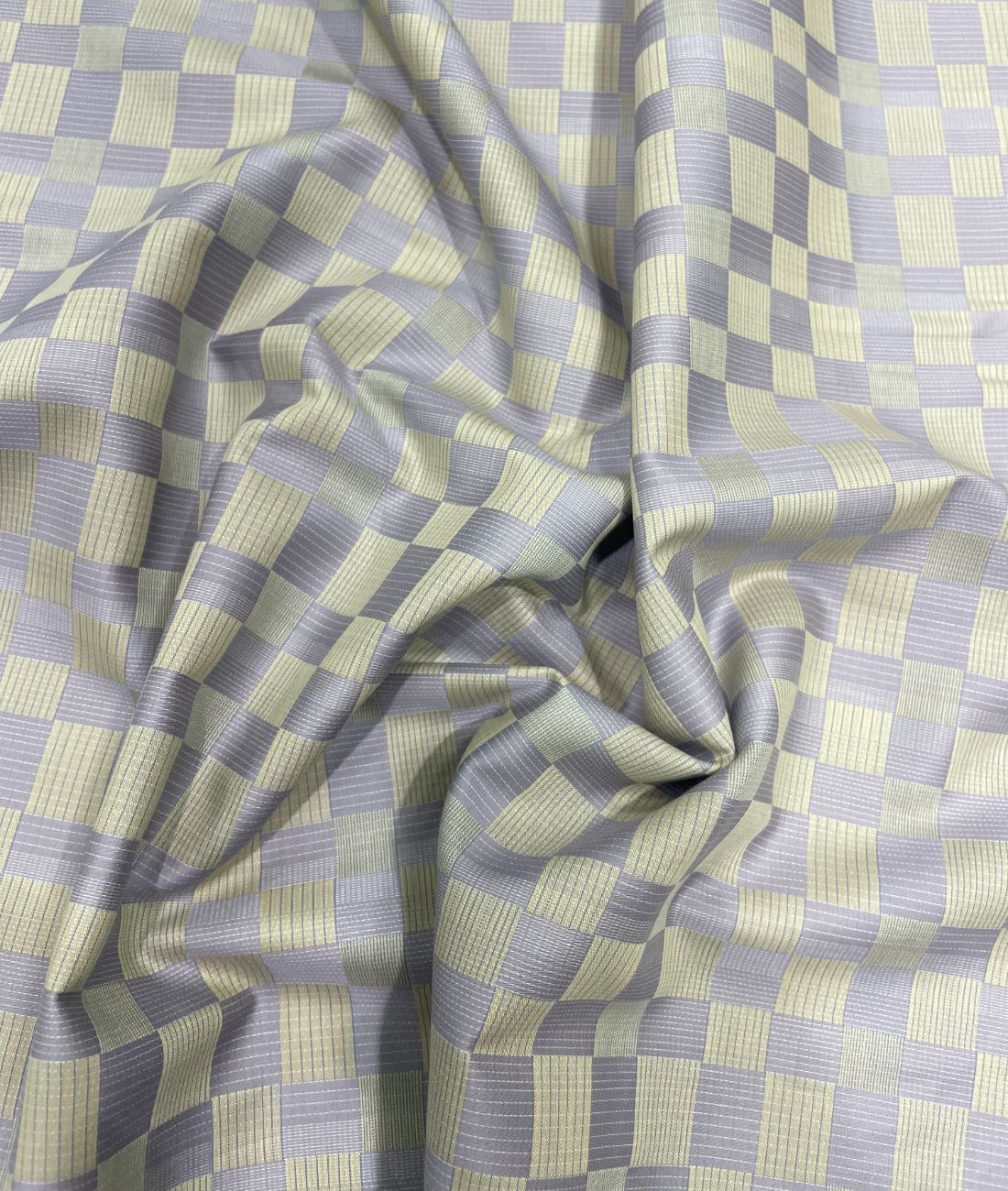 Burgoyne Luxury Blocks Checks Pattern Giza Cotton Fabric for Men's Shirt - Tepchi Men