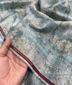 Burgoyne Luxury Giza Cotton Printed Shirt Fabric - Tepchi Men