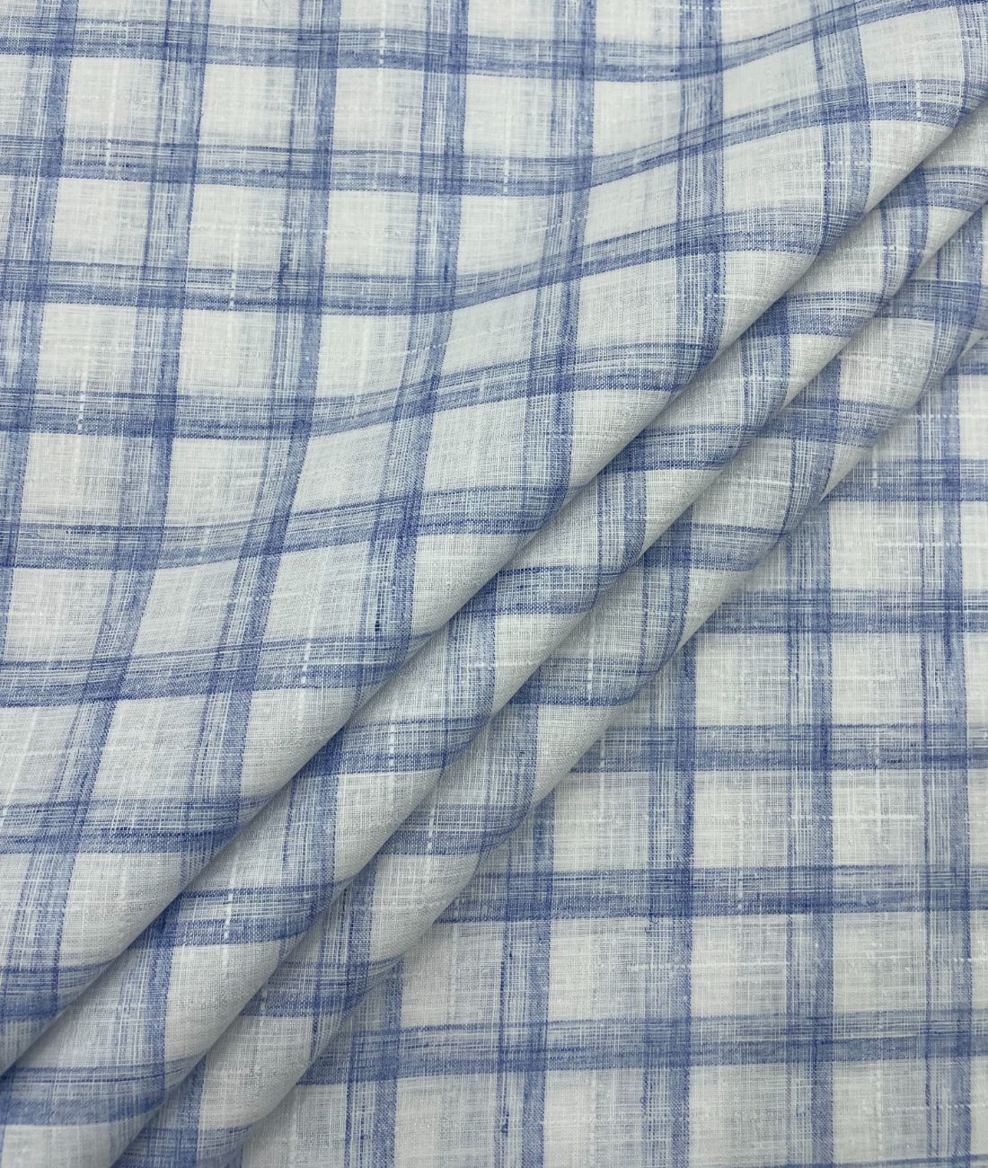 Checkered Linen Fabric for Shirt & Kurta - Tepchi Men