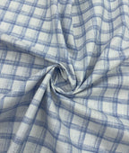 Checkered Linen Fabric for Shirt & Kurta - Tepchi Men