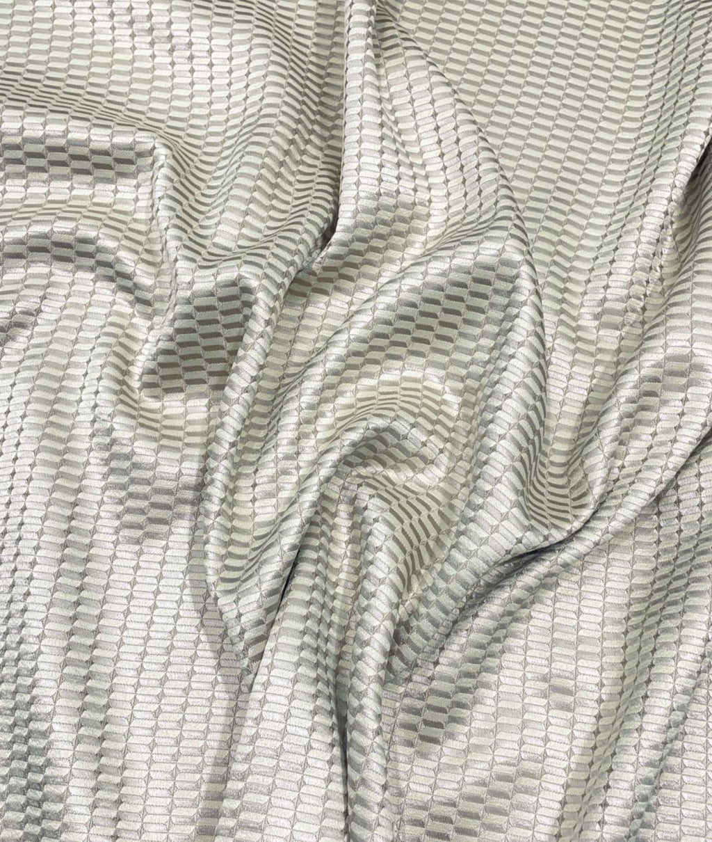Creme Designer Suiting Fabric - Tepchi Men