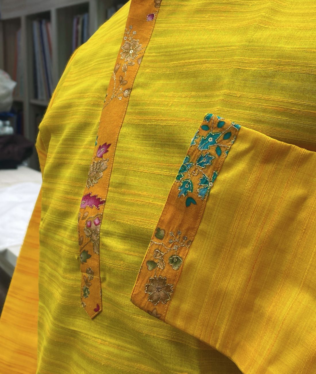 Designer Kurta for Haldi Ceremony - Tepchi Men
