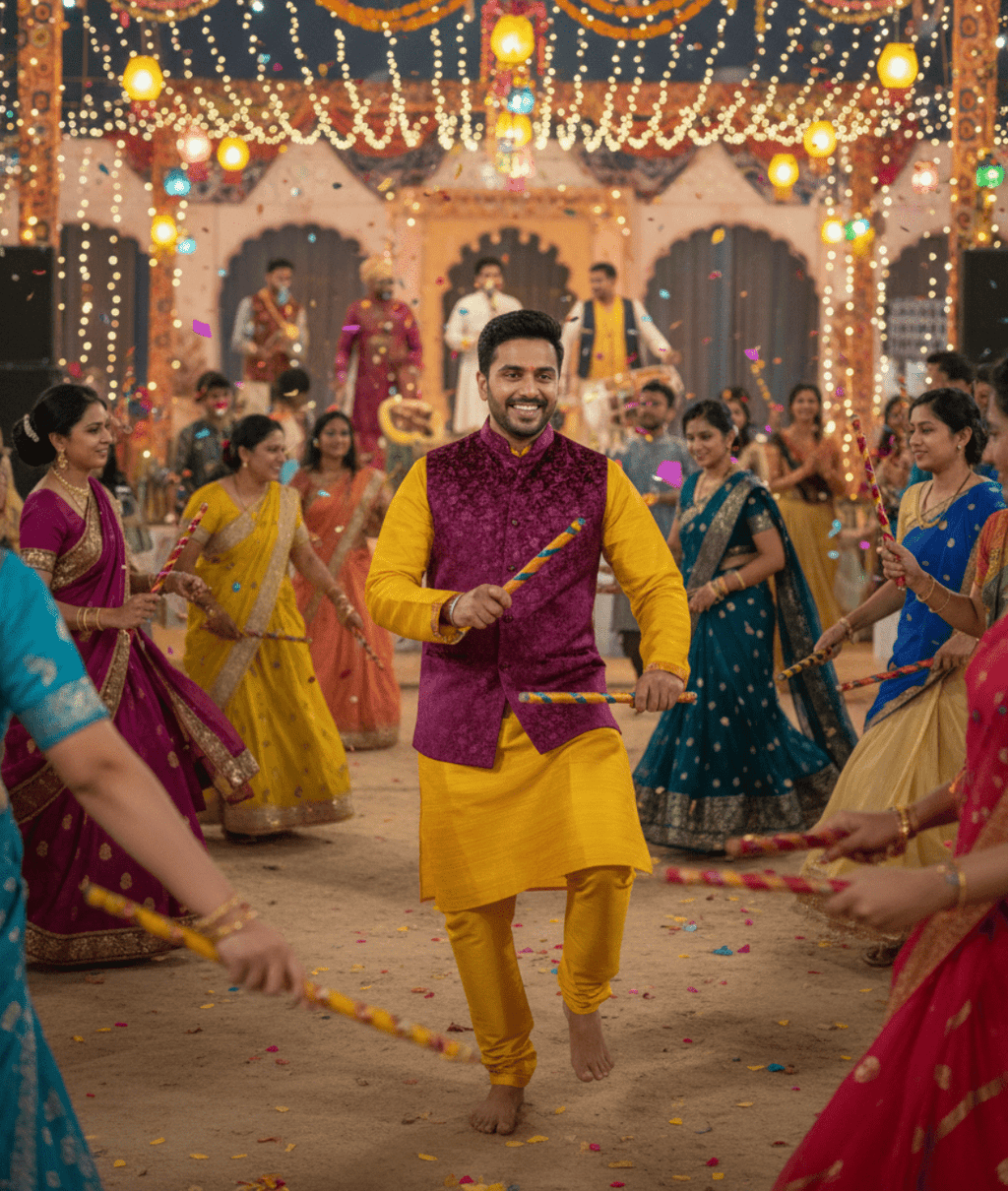 Designer Kurta & Sadri Set for Wedding Wear - Tepchi Men