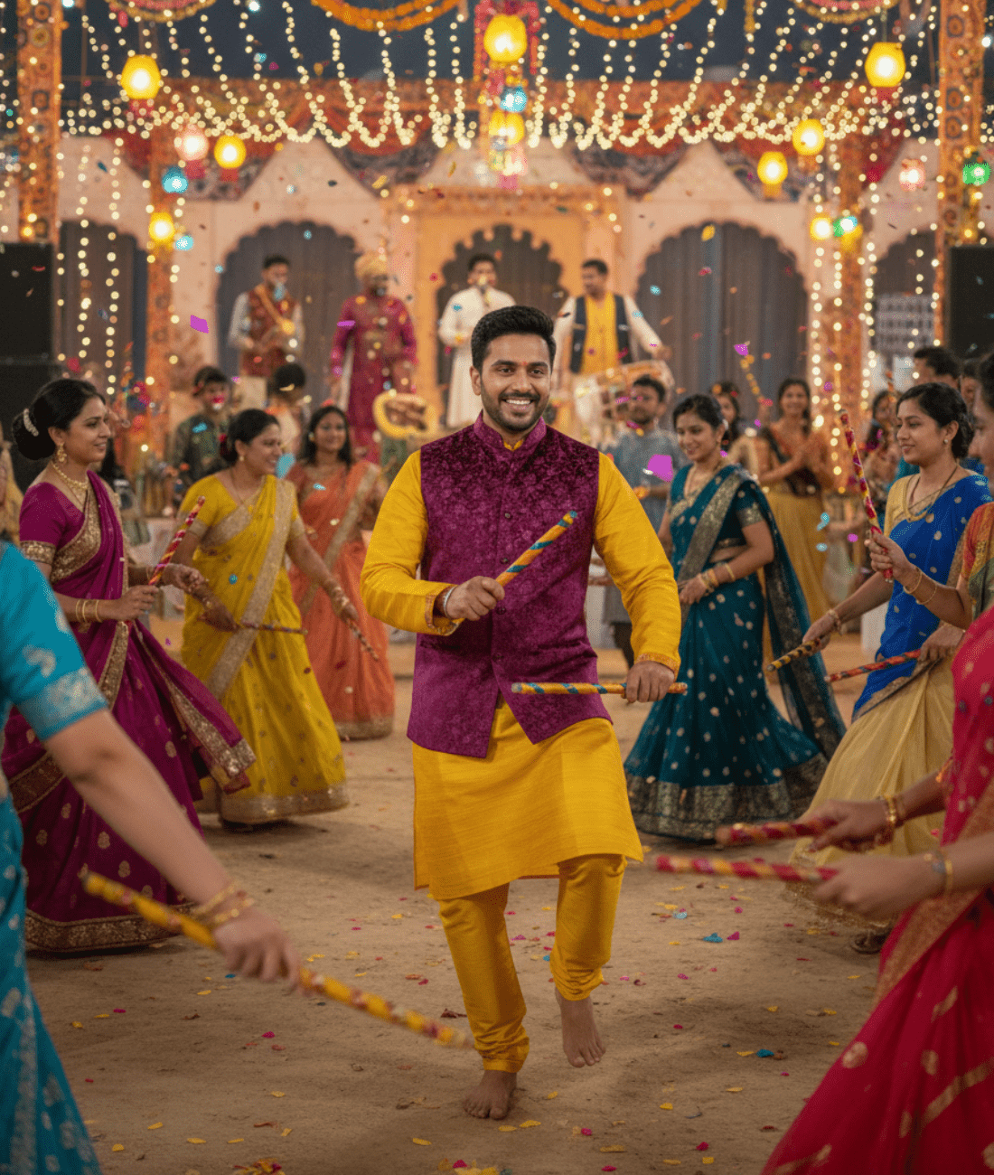 Designer Kurta & Sadri Set for Wedding Wear - Tepchi Men