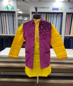 Designer Kurta & Sadri Set for Wedding Wear - Tepchi Men