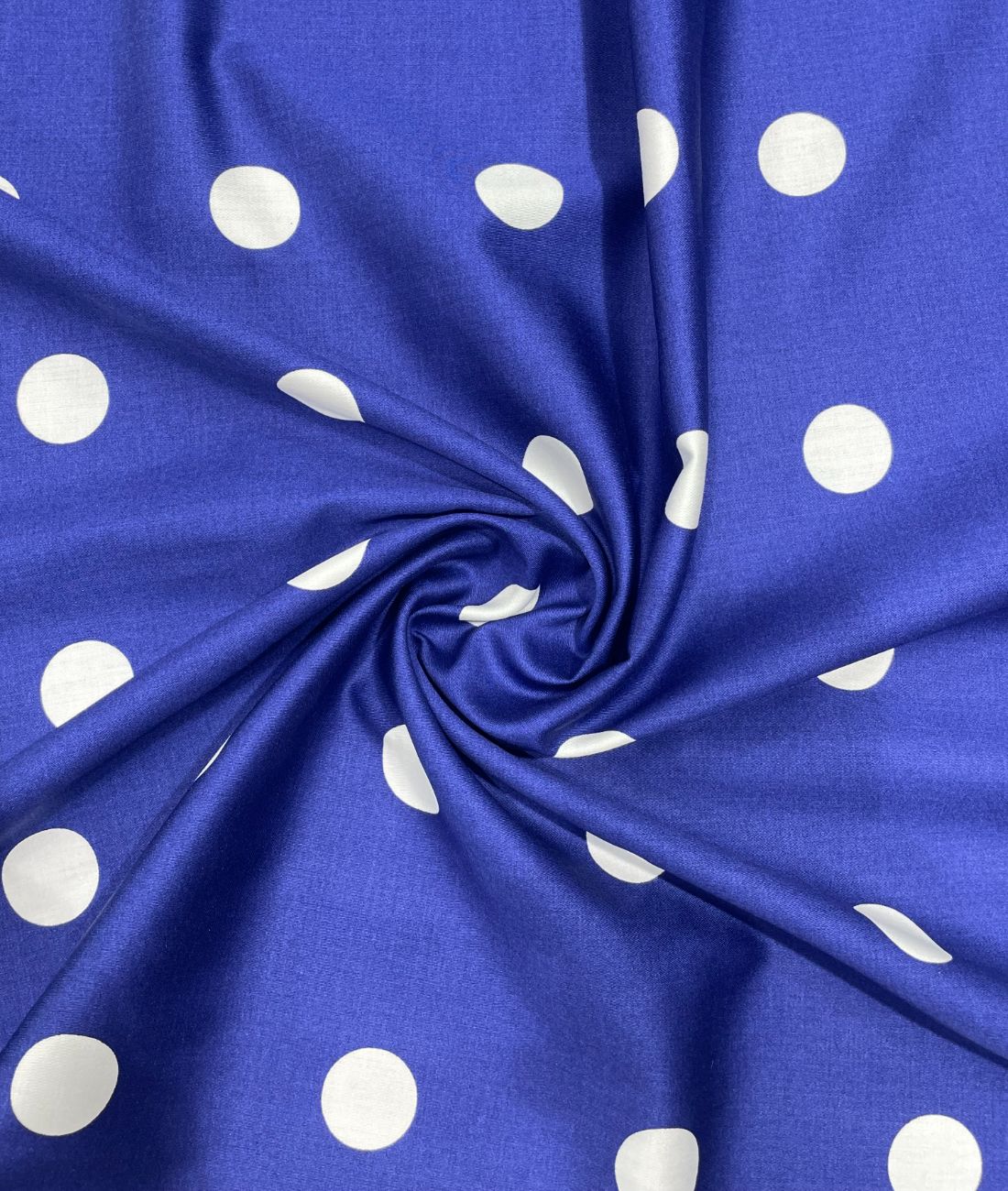 Designer Polka Dot Luxury Giza Cotton Shirt Fabric - Tepchi Men