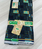 EcoChic Printed Anti Wrinke Cotton Fabric for Men's Shirts & Kurta - Tepchi Men