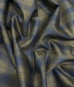 Estelle Morris 110's Counts Ultra Luxury Checks Suiting Fabric for Suits & Blazers - Tepchi Men