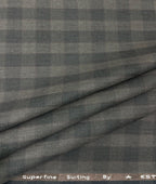 Estelle Morris 110's Counts Ultra Luxury Checks Suiting Fabric for Suits & Blazers - Tepchi Men