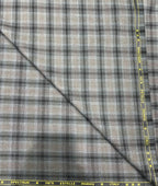 Estelle Morris 110's Counts Ultra Luxury Checks Suiting Fabric for Suits & Blazers - Tepchi Men