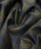 Estelle Morris 110's Counts Ultra Luxury Checks Suiting Fabric for Suits & Blazers - Tepchi Men