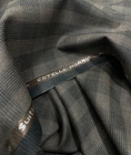 Estelle Morris 110's Counts Ultra Luxury Checks Suiting Fabric for Suits & Blazers - Tepchi Men