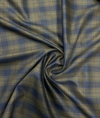 Estelle Morris 110's Counts Ultra Luxury Checks Suiting Fabric for Suits & Blazers - Tepchi Men