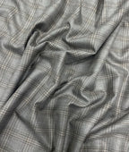 Estelle Morris Ultra Luxury Checks Suiting Fabric for Suits & Blazers - Tepchi Men