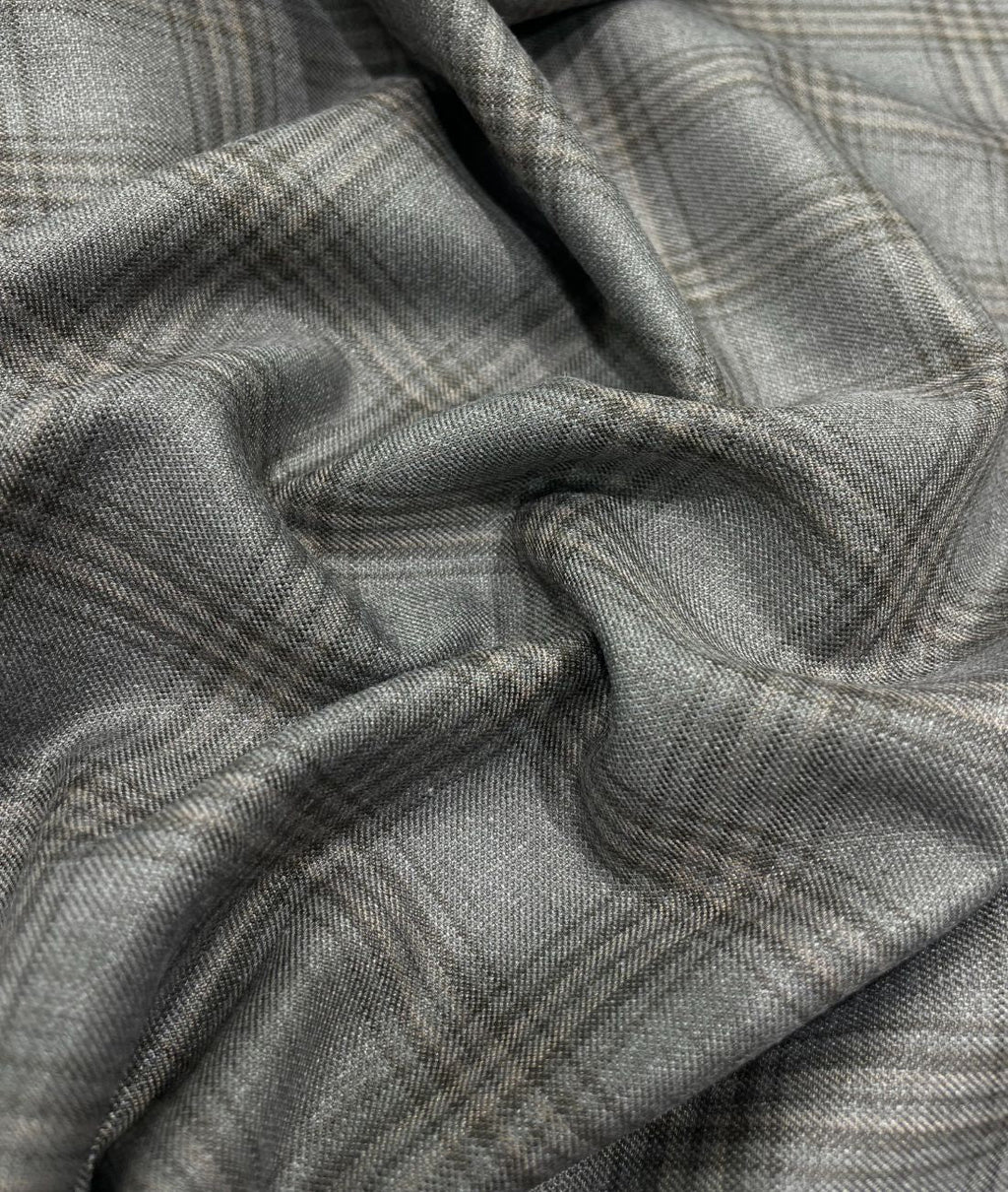 Estelle Morris Ultra Luxury Checks Suiting Fabric for Suits & Blazers - Tepchi Men