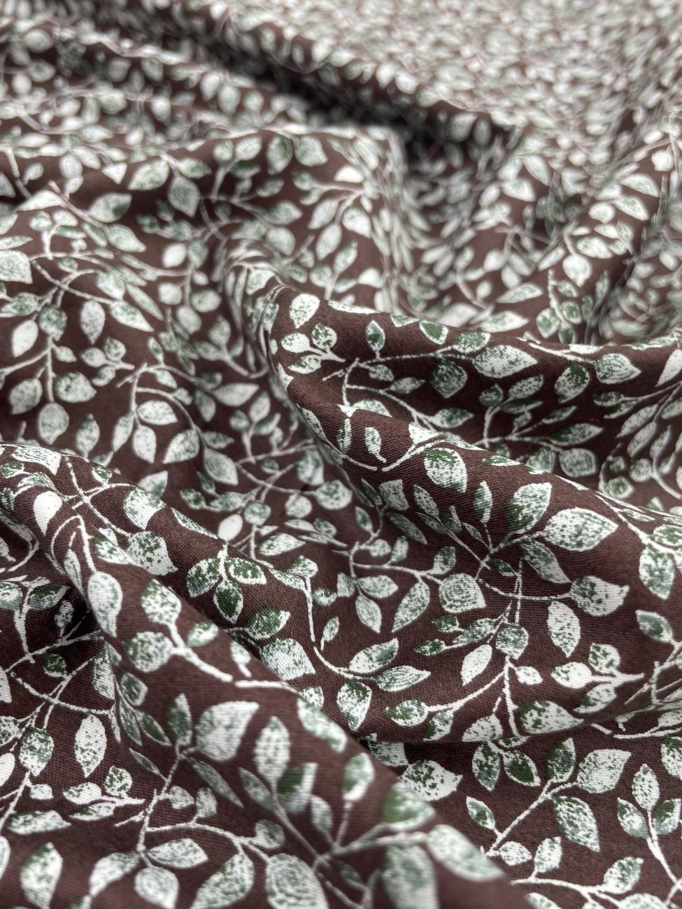 Floral Print Giza Cotton Fabric for Men's Shirt - Tepchi Men