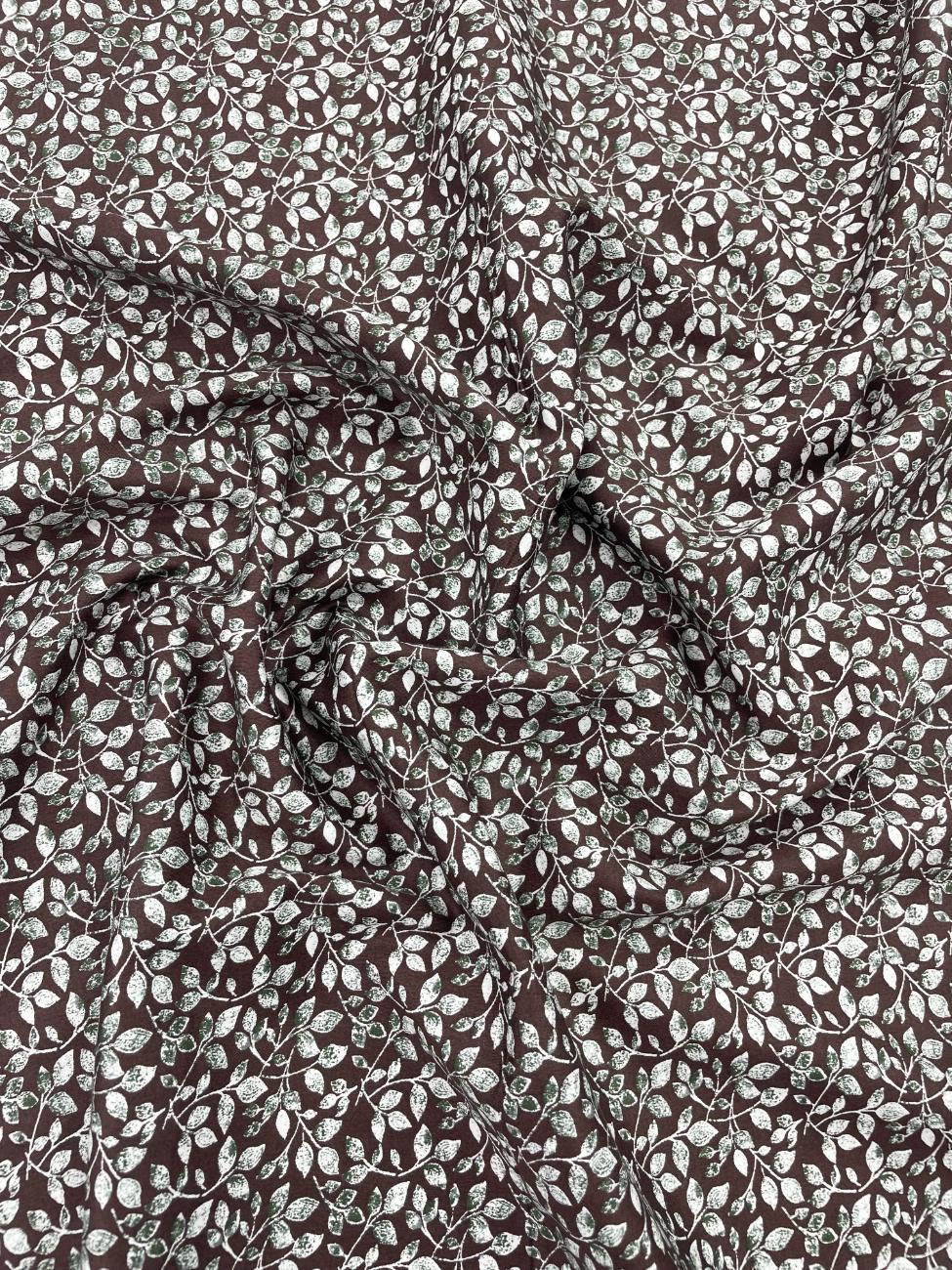 Floral Print Giza Cotton Fabric for Men's Shirt - Tepchi Men