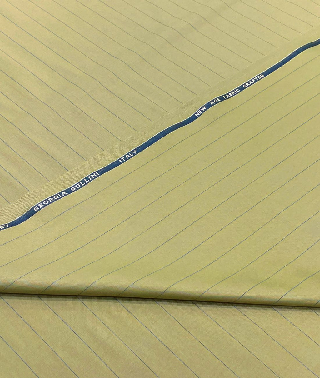 Georgia Gullini Luxury Stripe Suiting Fabric - Tepchi Men