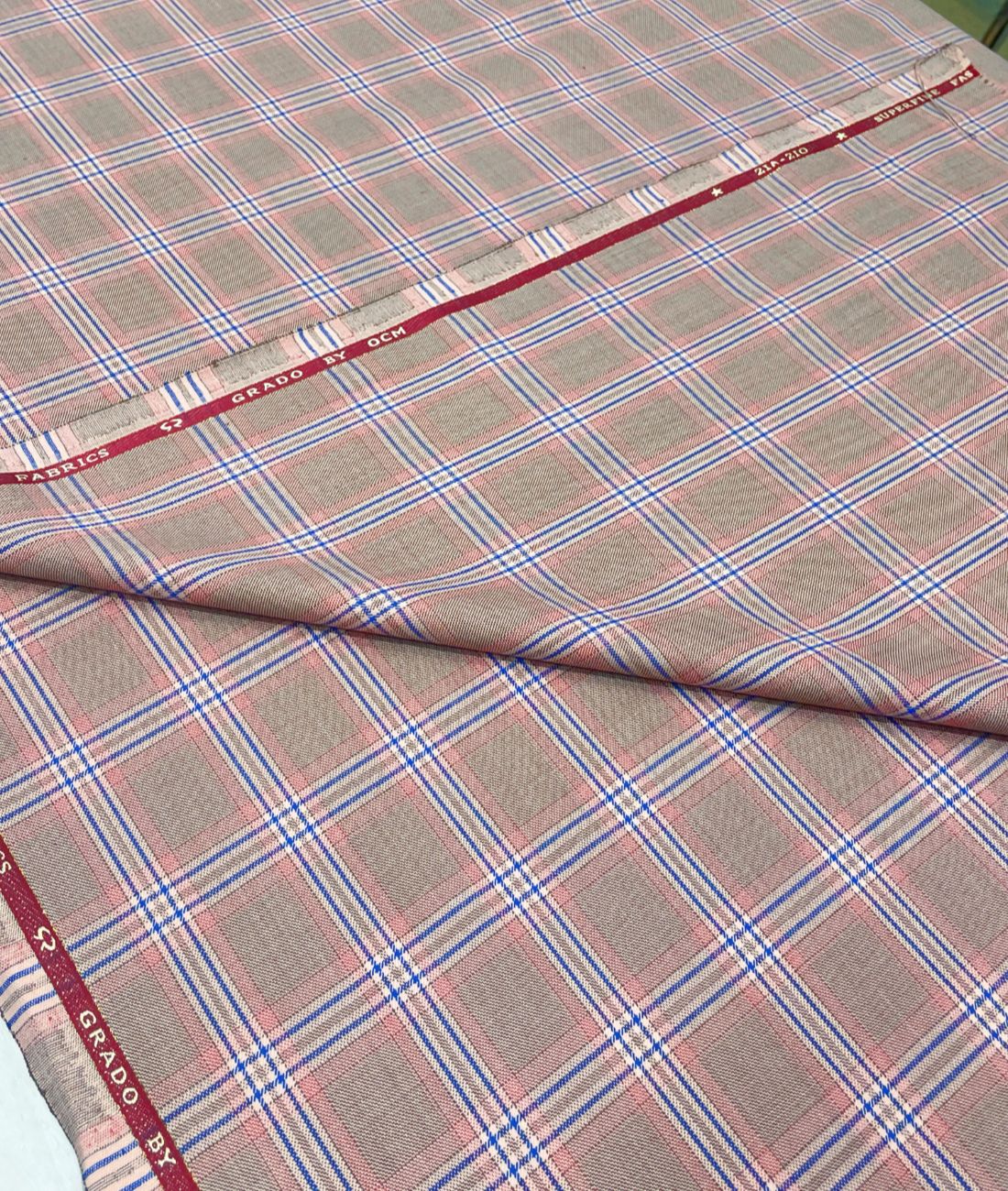 Grado Premium Checks Suiting for Balzer & Suits - Tepchi Men