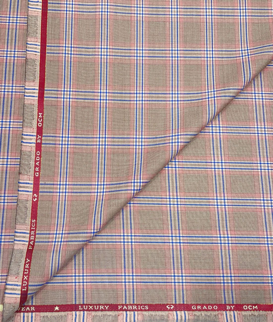 Grado Premium Checks Suiting for Balzer & Suits - Tepchi Men