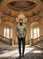 Hunting Shirt with 4 Pocket for Royal Event - Tepchi Men